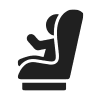 Icono silla de bebé